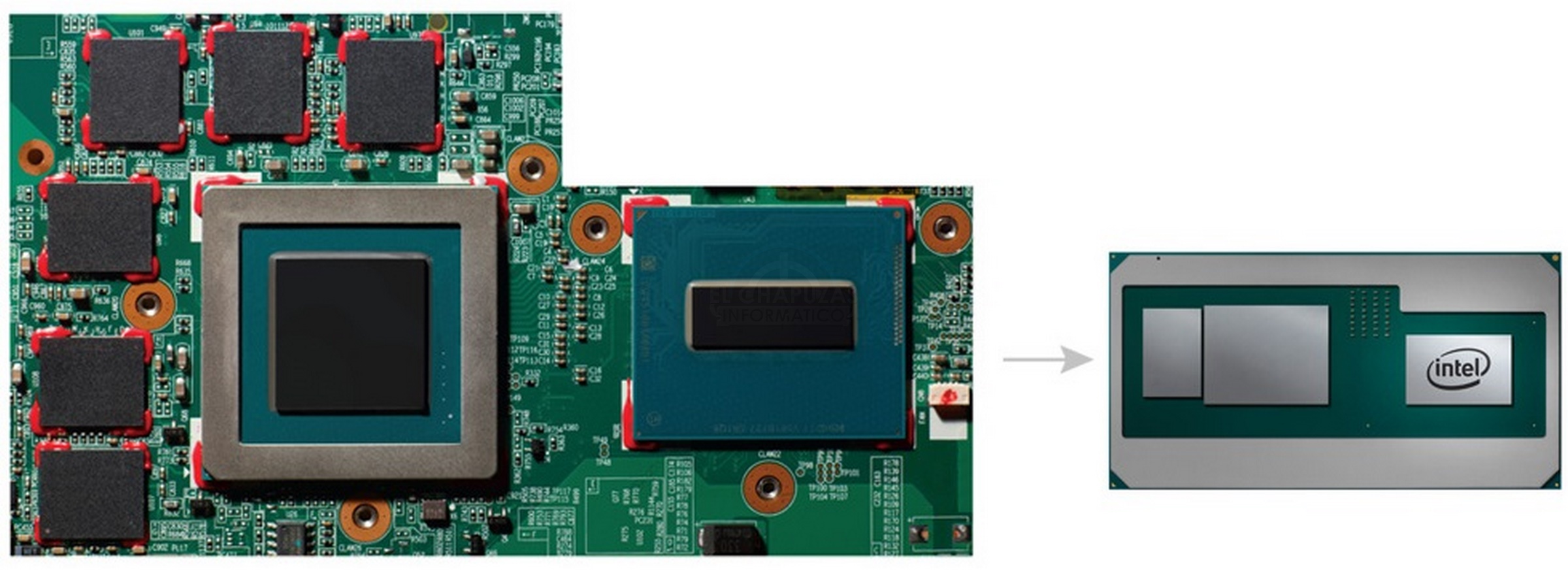 Benchmarks do Core i7-8809G e Core i7-8705G com GPU AMD, metade da potência de um Xbox One X