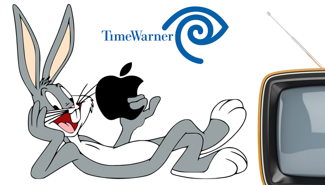 A Apple estaria olhando com interesse para o grupo Time Warner