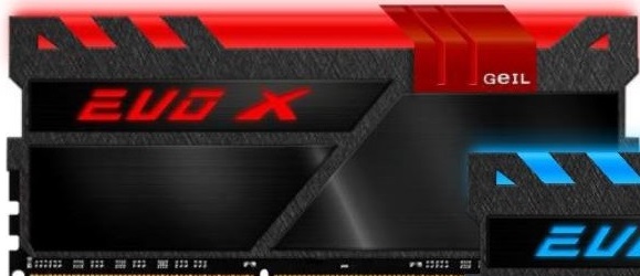 GeIL EVO-X: Mais memórias DDR4 com LEDs RGB