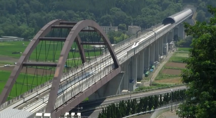 Tren de levitación magnética de Japón alcanza los 590 km/h y supera récord mundial de velocidad