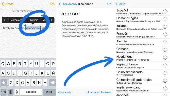Dicionário iOS mais útil do que você pensa