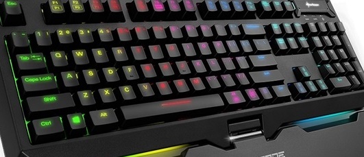 Sharkoon Shark Zone MK8: teclado mecânico RGB por 139,90 euros