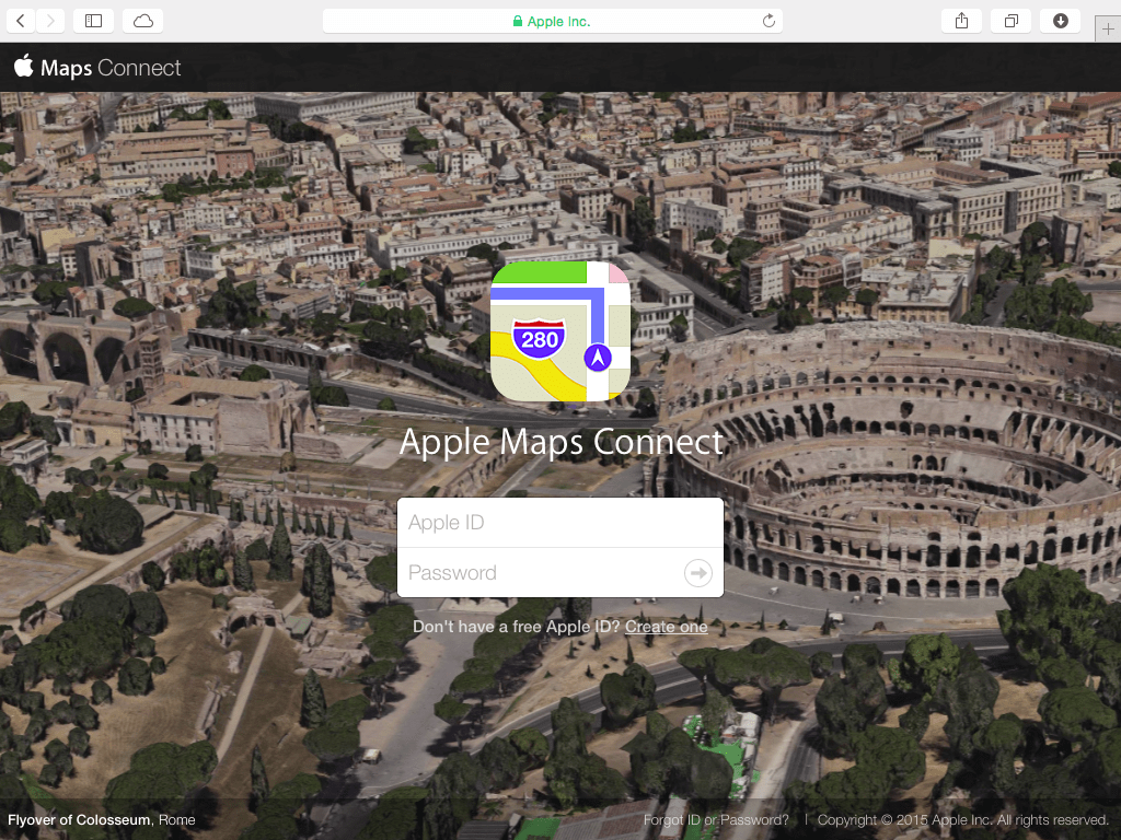 O serviço Maps Connect da Apple chega ao México, Itália e Suíça