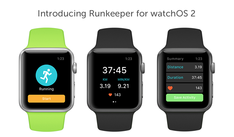 Runkeeper permite que você siga um treino sem o iPhone