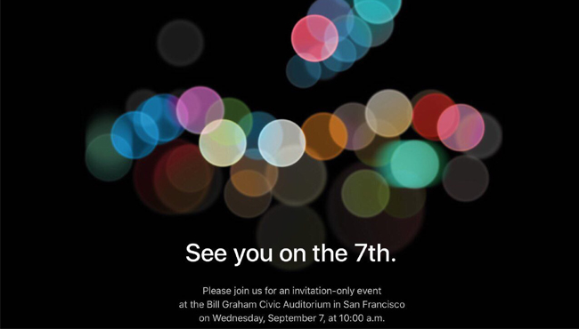 Siga o Keynote do iPhone 7 ao vivo